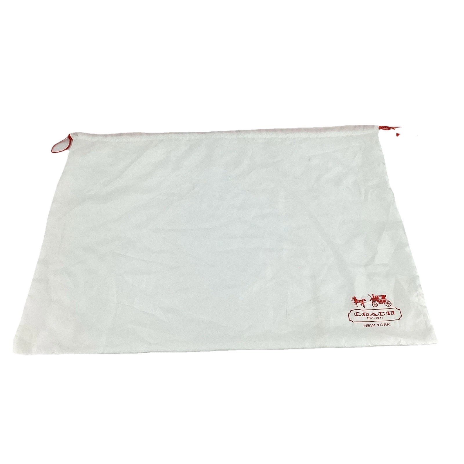 Coach Dust Bag Drawstring Storage Protector Cloth… - image 2