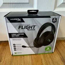 HyperX CloudX Flight Wireless Gaming Headset Black & Green Designed For Xbox New