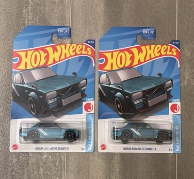 2022 Hot Wheels ** Nissan Skyline H/T 2000GT-X ** Lot of 2