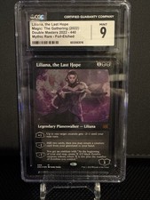 Liliana, the Last Hope (Foil Etched) Double Masters 2022 Foil CGC 9