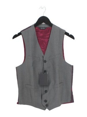 Paul Smith Men's Coat Chest: 36 in Grey Wool New with tags
