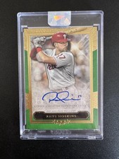 2020 Topps Five Star #FSA-RH Rhys Hoskins Green #/15