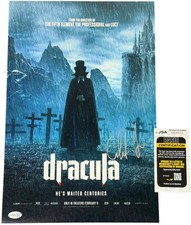 Caleb Landry Jones signed 12x18 Poster Vlad Dracula JSA Authentication