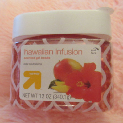 NEW HTF UP & UP HAWAIIAN INFUSION SCENTED GEL BEADS 12 OZ TARGET AIR FRESHENER