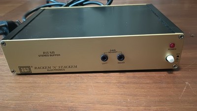 Sescom XLR Audio To Unbalanced Active Powered Adapter 2 Channel 