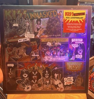 Kiss Unmasked 45th Anniversary Picture Disc MINT SEALED!
