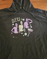 Guts World Tour Mens XXL Black Pullover Hoodie Olivia Rodrigo OFFICIAL MERCH