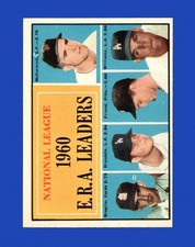 1961 Topps Set-Break # 45 NL Era Leaders EX-EXMINT *GMCARDS*