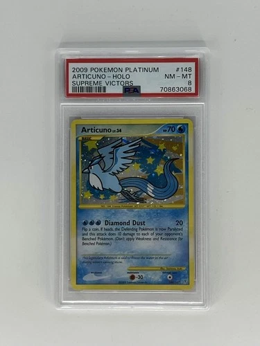 PSA 8 | Articuno Holo #148 NM - MT | Supreme Victors | Graded Pokemon Card