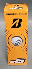 Bridgestone e6 Golf Balls White,3pk 1 Sleeve 2023 Soft Feel, Long Distance NEW