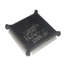 Intel NT80386DX33 CPU i386DX Processor QFP132 33MHz NOS 80386 G