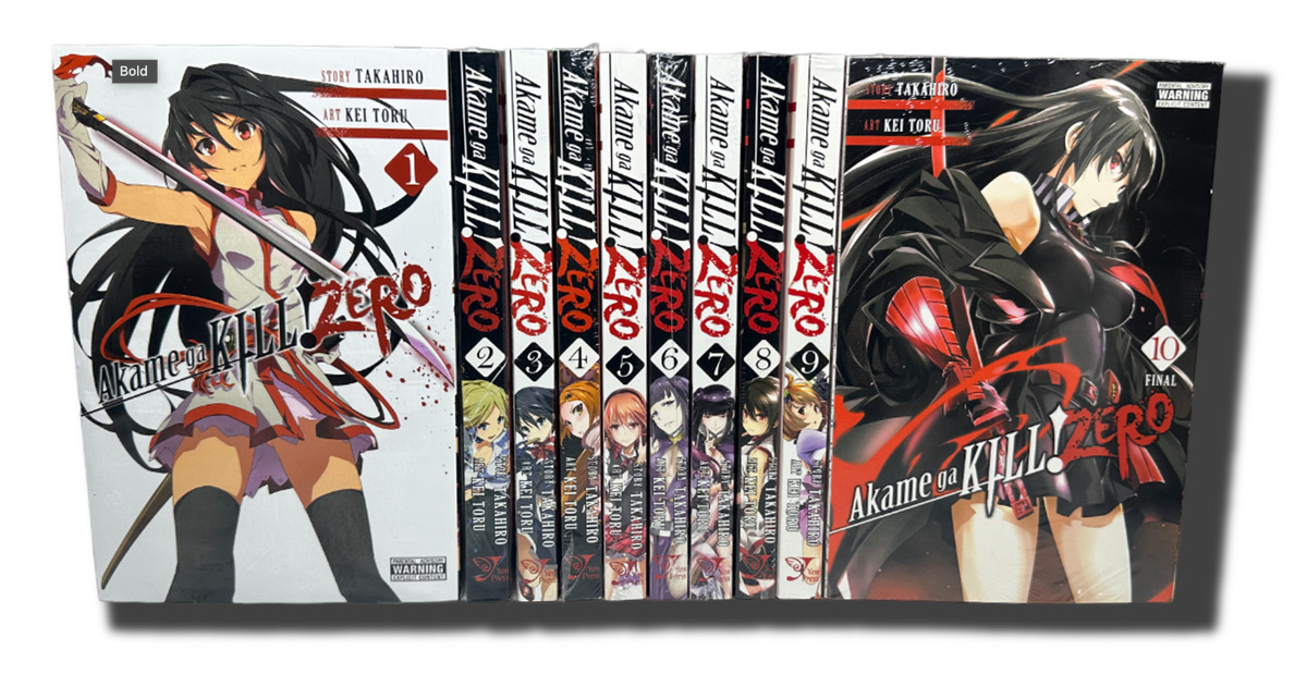 Akame ga KILL! ZERO Manga Volume 1 New Sealed