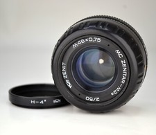 SERVICED NEAR EXC USSR MC ZENITAR-M2s SLR lens, f2/50mm M42 MOUNT 6 
