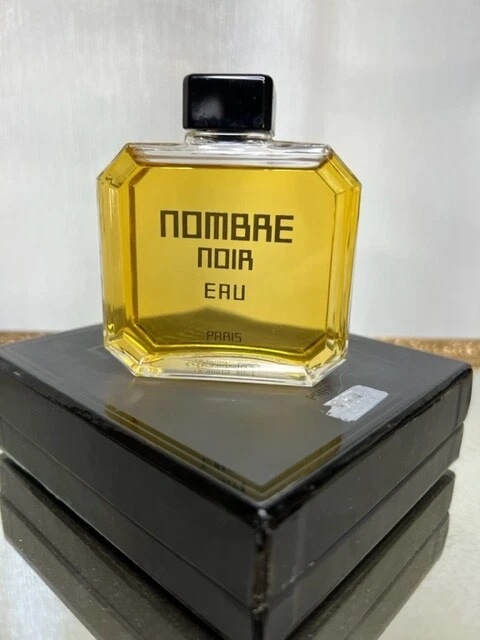 Nombre Noir Shiseido edp 60 ml. Rare vintage 1982 original edition Sealed bottle