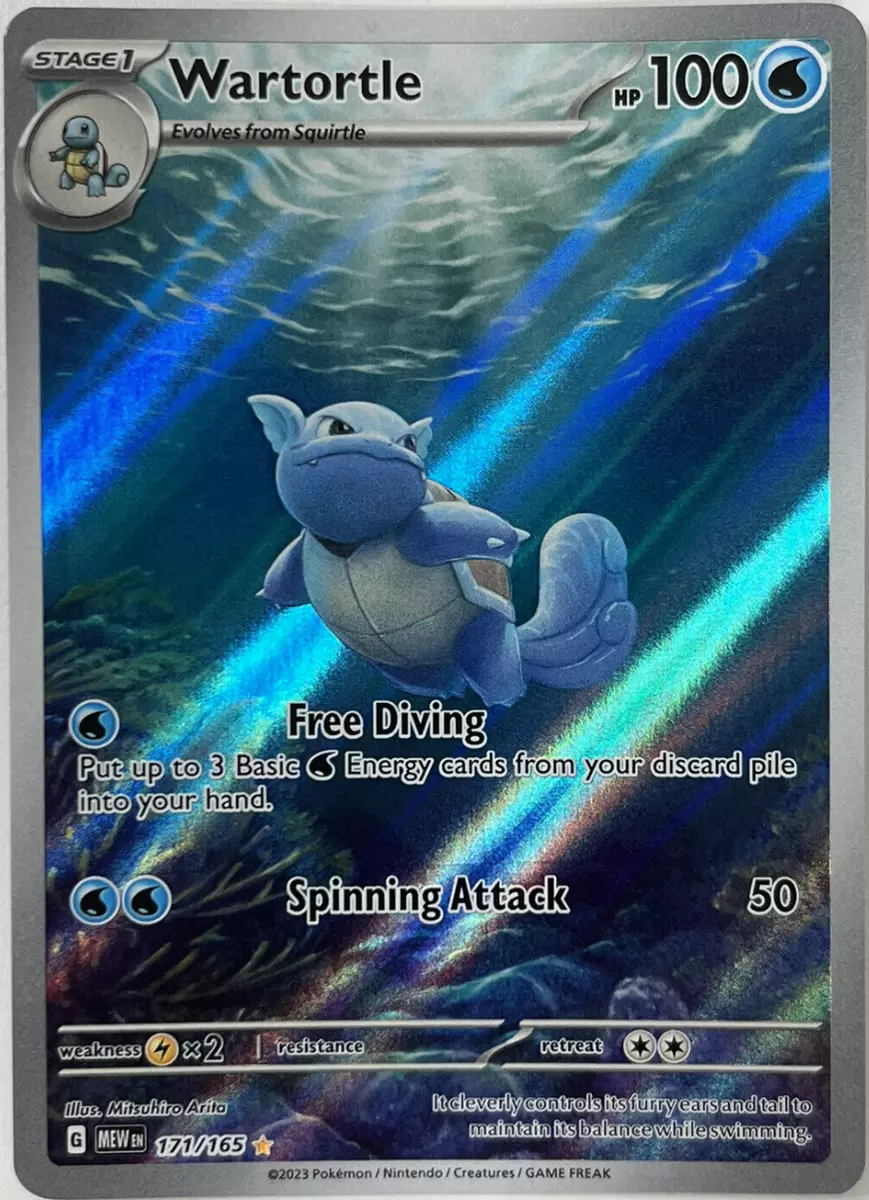 Pokemon Wartortle GX