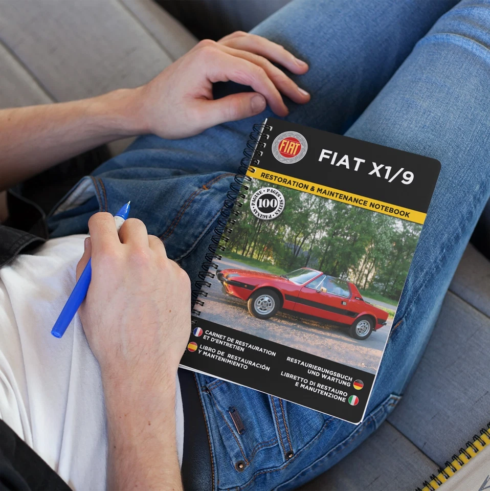 FIAT X1/9 : Libretto Di Restauro E Manutenzione - CONSEGNA GRATUITA - Immagine 2 di 4
