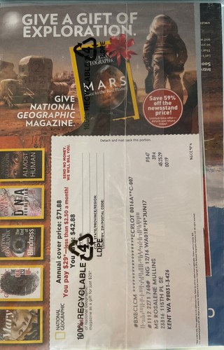 National Geographic DECEMBER 2016  The Healing Power Of Faith, Putin Generation - Bild 2 von 5