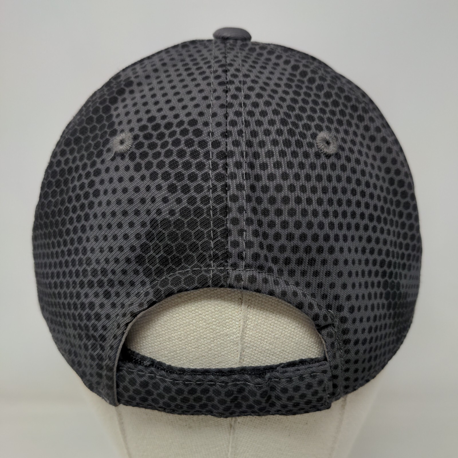 CMD Strapback Hat Gray One Size Adjustable Embroi… - image 5