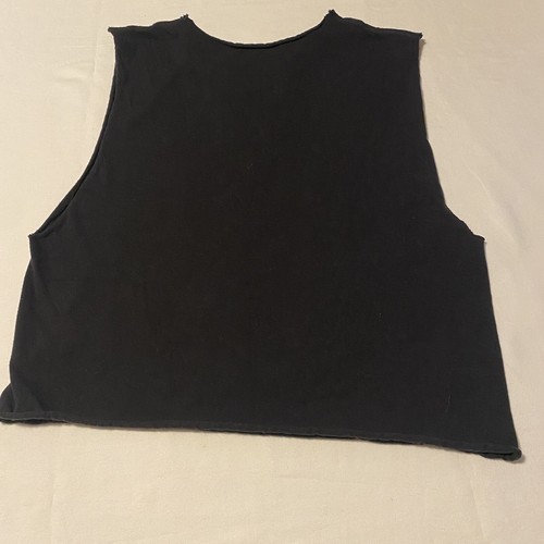 Vtg. U.S. ARMY Custom Cut T Shirt Sz S/M This We'll Defend 2004 Black Ink Design - Picture 10 of 10