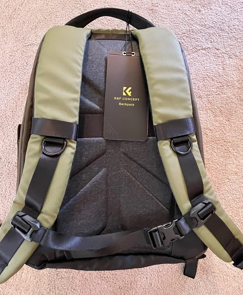 K&F Concept Large Capacity Camera Case Raincover, 15-15.6 in Laptop Sleeve Green - Image 2 of 4