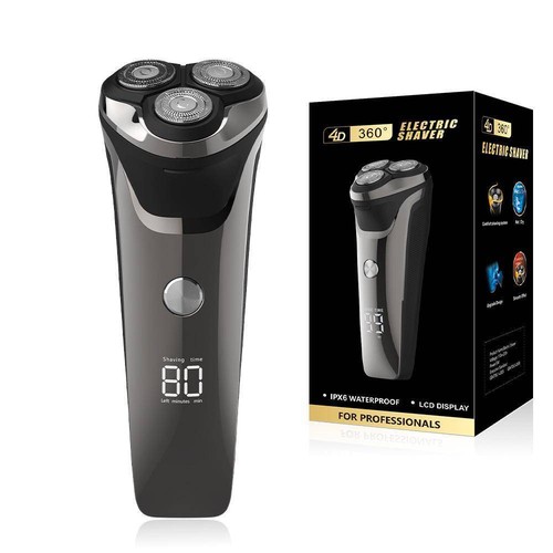 Snapbuy Electric Razor for Men, Snapbuy Razor 4D Rotary Shaver with LCD Display - Picture 9 of 10