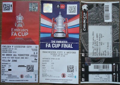 FA Cup Final 2021 Chelsea Leicester 2019 ManCity Watford 2011 Arsenal Birmingham