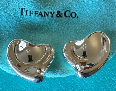 Tiffany Elsa pretti full heart earing