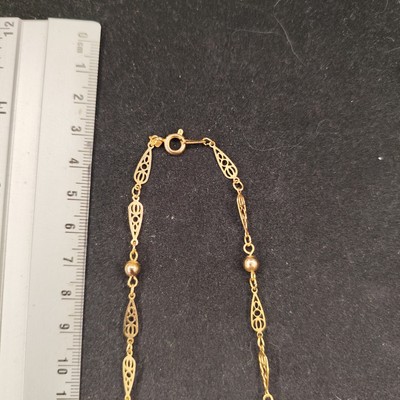 Collier Chaîne Dorée - Référence REF15673J - Occasion