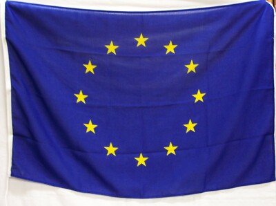 VERY DURABLE EUROPE FLAG 150x225 WIND RAIN BEACH EUROPEAN HOTEL 