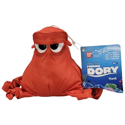 Disney Pixar Finding Dory HANK 5'' Bath Plush - Bandai 2016
