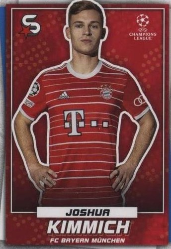 2022 Stadium Club Chrome UEFA #6 Joshua Kimmich FC Bayern Munchen