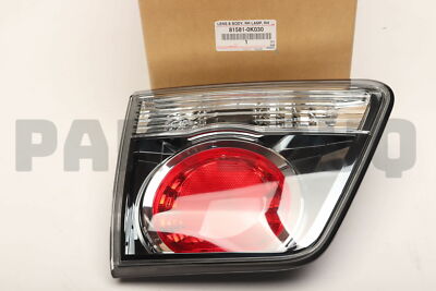 815810K030 Genuine Toyota LENS AND BODY, REAR LAMP, RH 81581-0K030