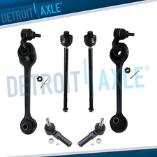 Front Lower Control Arm Inner Outer Tie Rod for 1991-2002 Saturn SC1 SC2 SL1 SW2