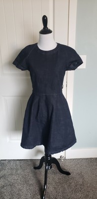 dark blue sundress