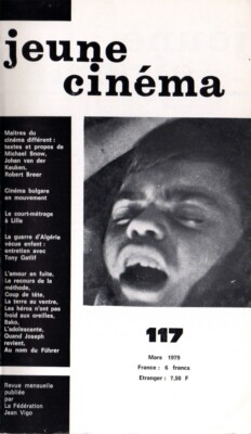 JUNGES KINO Nr. 117 - Michael Snow - Johan van der Keuken - Robert Breer - 1979