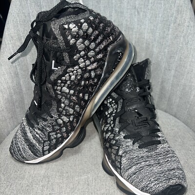 Nike Lebron 17 In The Arena‎ Size 13 Mens Black White BQ3177-002 Nike LeBron 17 Black/White BQ3177-002 | Kicks Finder main image 4