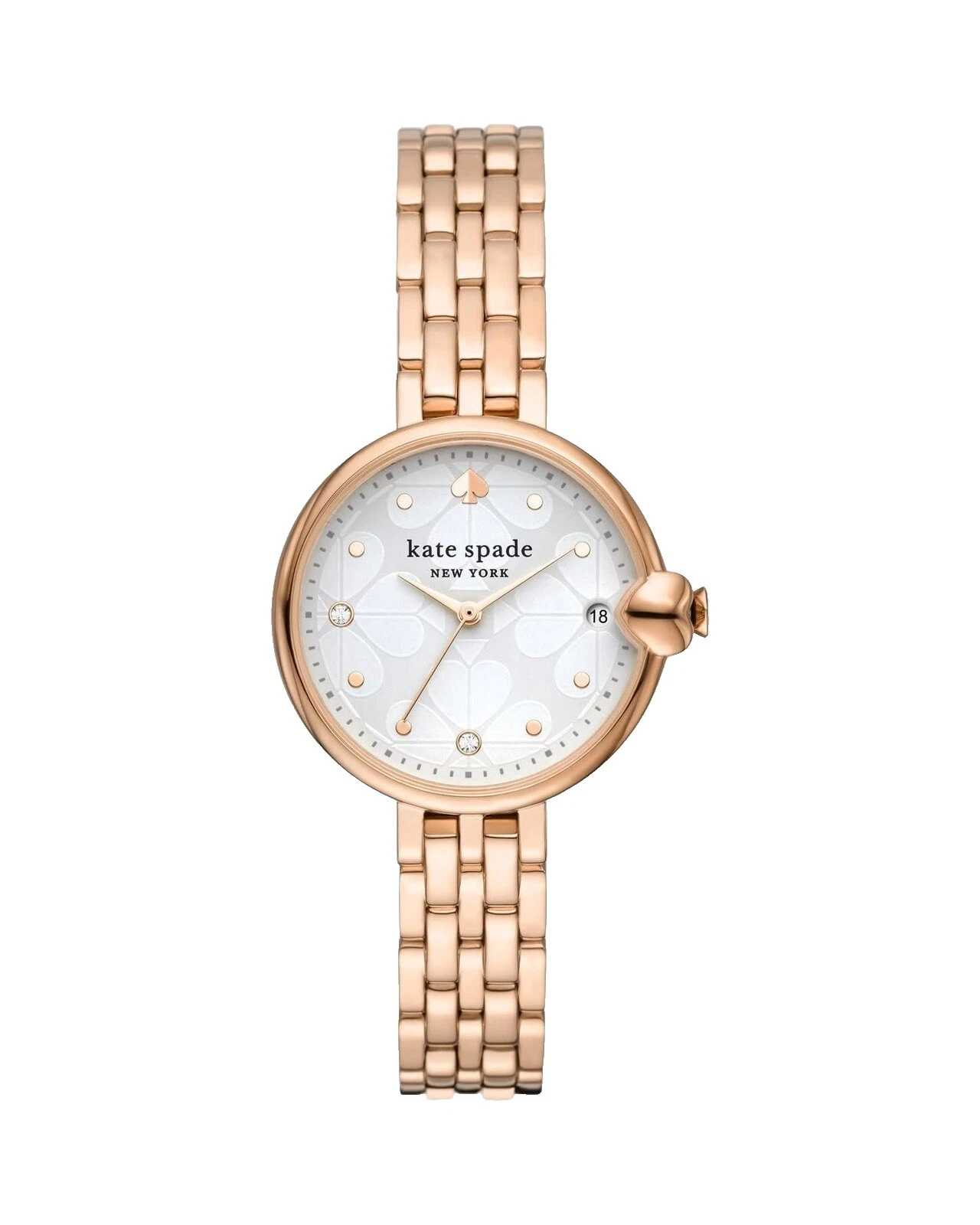 kate spade new york Stainless Steel Band Stainless Steel Case Wristwatches