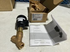 Burkert Type 2000 2/2-Way Angle Seat Valve B 15, 0 PTFE Bronze, NEW