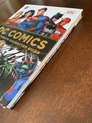 DC COMICS The Ultimate Character Guide Hardcover Graphic Novel