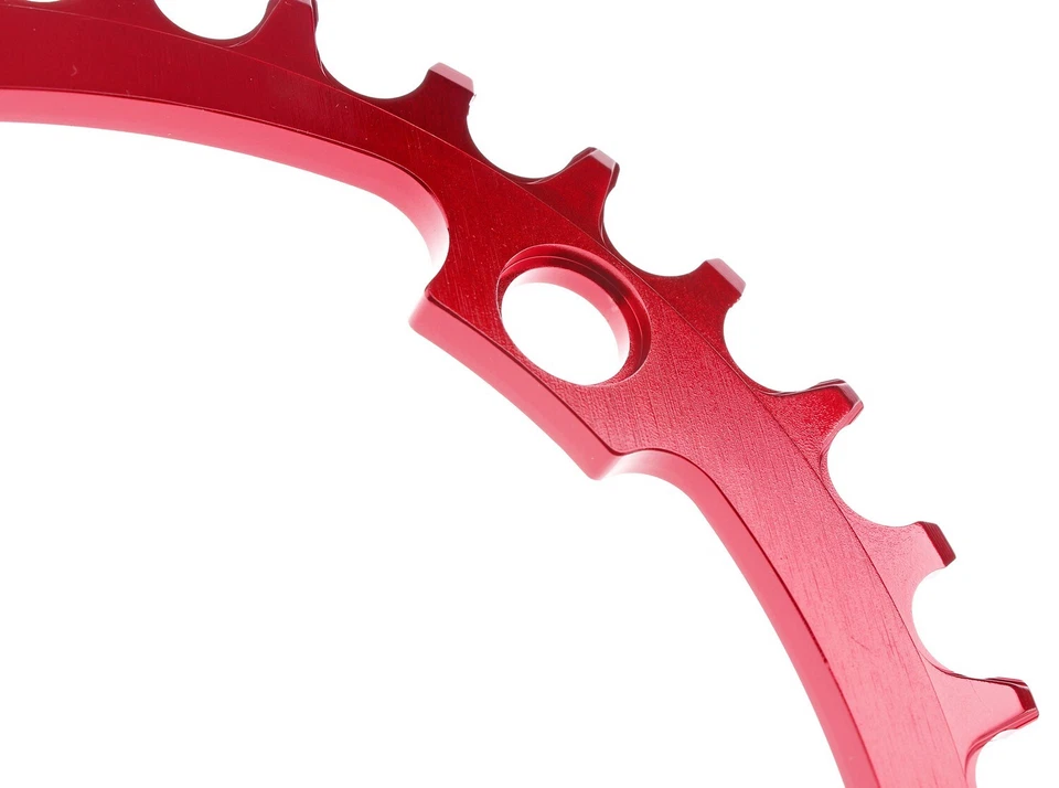 Mowa 11 Speed Bicycle Narrow-Wide Chainring BCD104 32T for Shimano/Sram in Red - Image 3 of 4