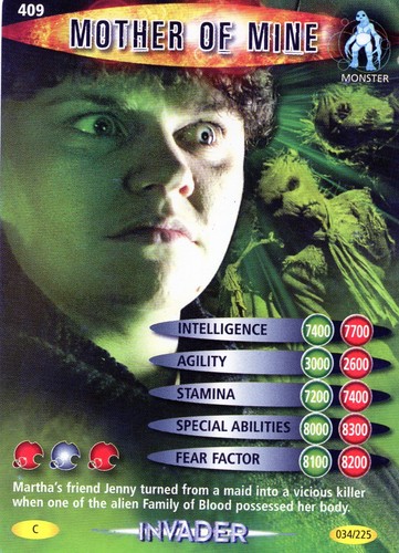 Doctor Who Battles In Time Individual Trading Cards ( Cards 351 to 600 ) - Picture 57 of 248