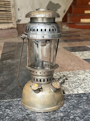 VINTAGE BABY PETROMAX NO.821 KEROSENE LANTERN/LAMP ORIGINAL BABY