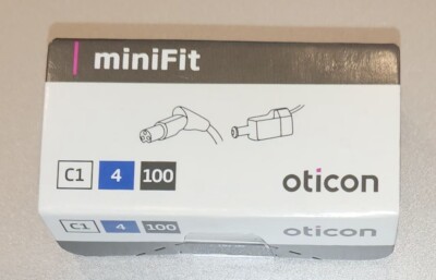 New Oticon miniFIT More Real OPN S Ruby Zircon Receiver (4-100dB-L) US shipper