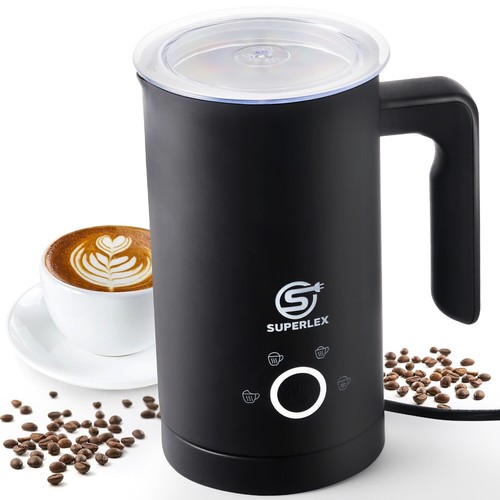 Milk Frother Automatic Milk Warmer Hot & Cold Foam Chocolate Coffee