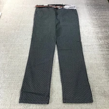 Scotch & Soda Pants Men 32x32 Stuart Slim Zip Fly White AOPTrousers Chino 136195