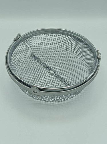 Panier + Poignée Inox DeLonghi Pour Friteuse Rotofry F38233 / F38436 – Accessoire Officiel De Rechange