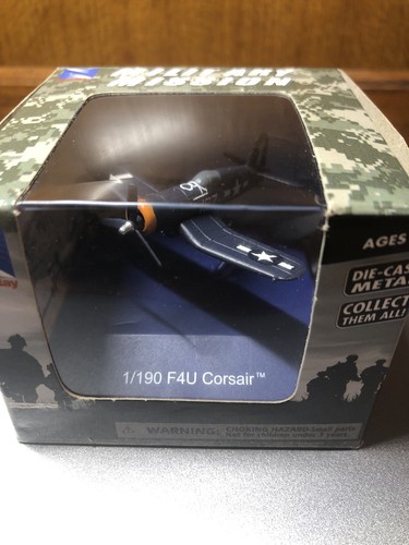 NewRay 1:190 Military Mission Die-Cast Collectible F4 U Corsair WWII Fighter NIB - Picture 7 of 7