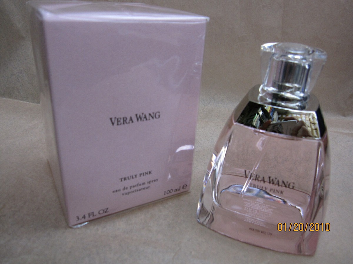 TRULY PINK by VERA WANG 3.4 FL oz / 100 ML Eau De Parfum Spray In