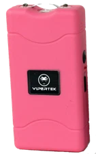 VIPERTEK Stun Gun Self Defense Rechargeable 350 BV 2.0mAh PINK