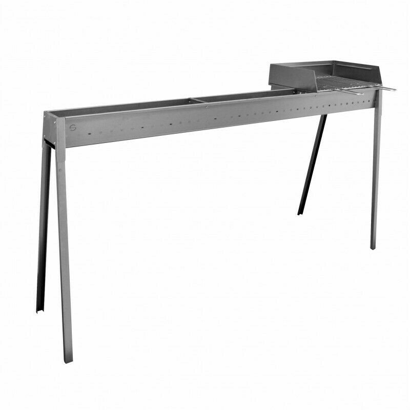 Brochetas Barbacoa Plancha Torino 100 + 40 Kit Mampara Parrilla